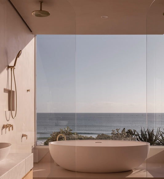 Microcement Bathroom and tub