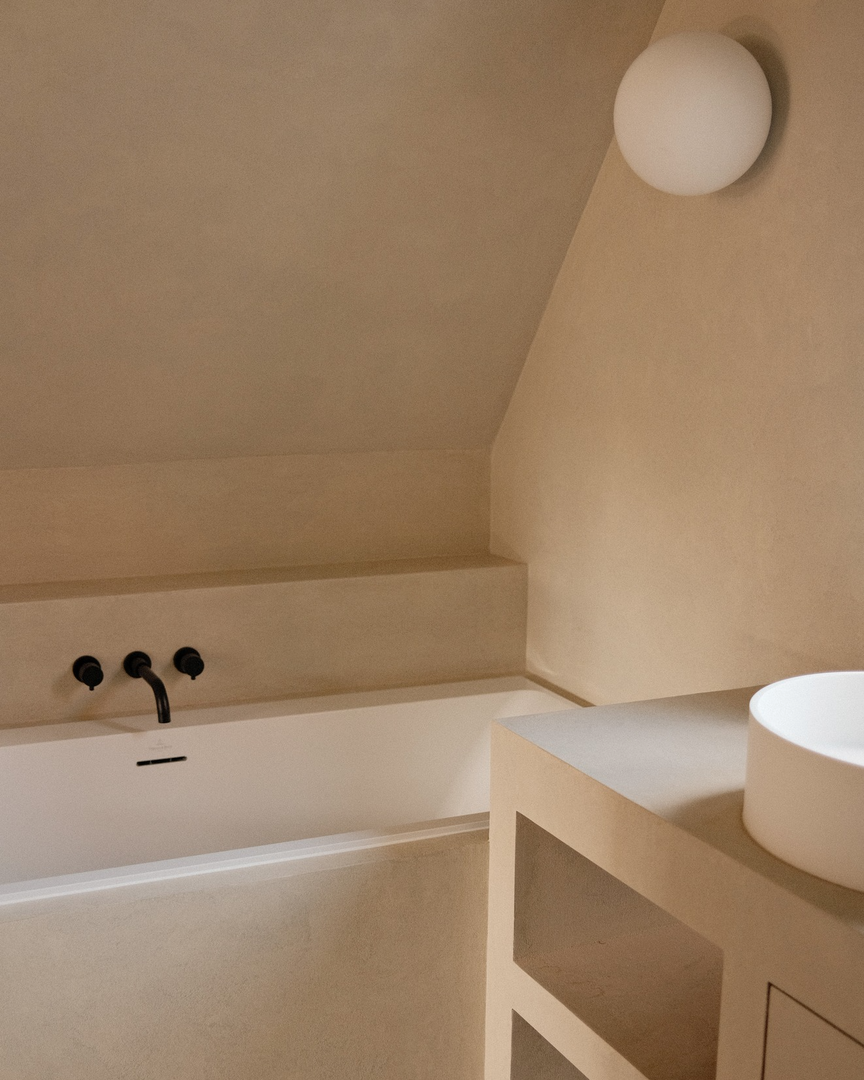 Modern Microcement Bathroom