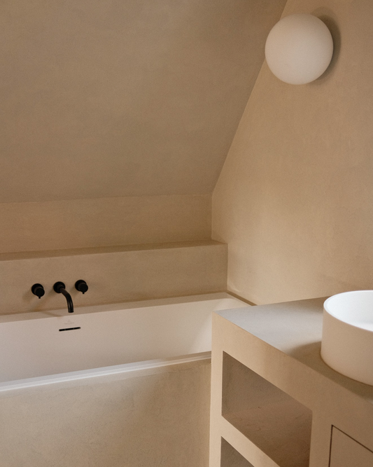 Modern Microcement Bathroom