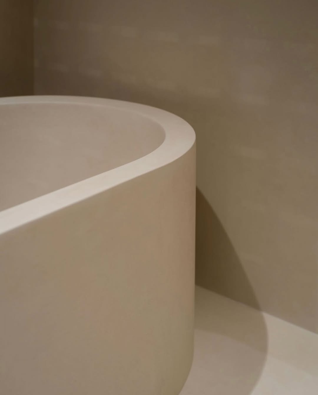 Microcement Bathtub Detail
