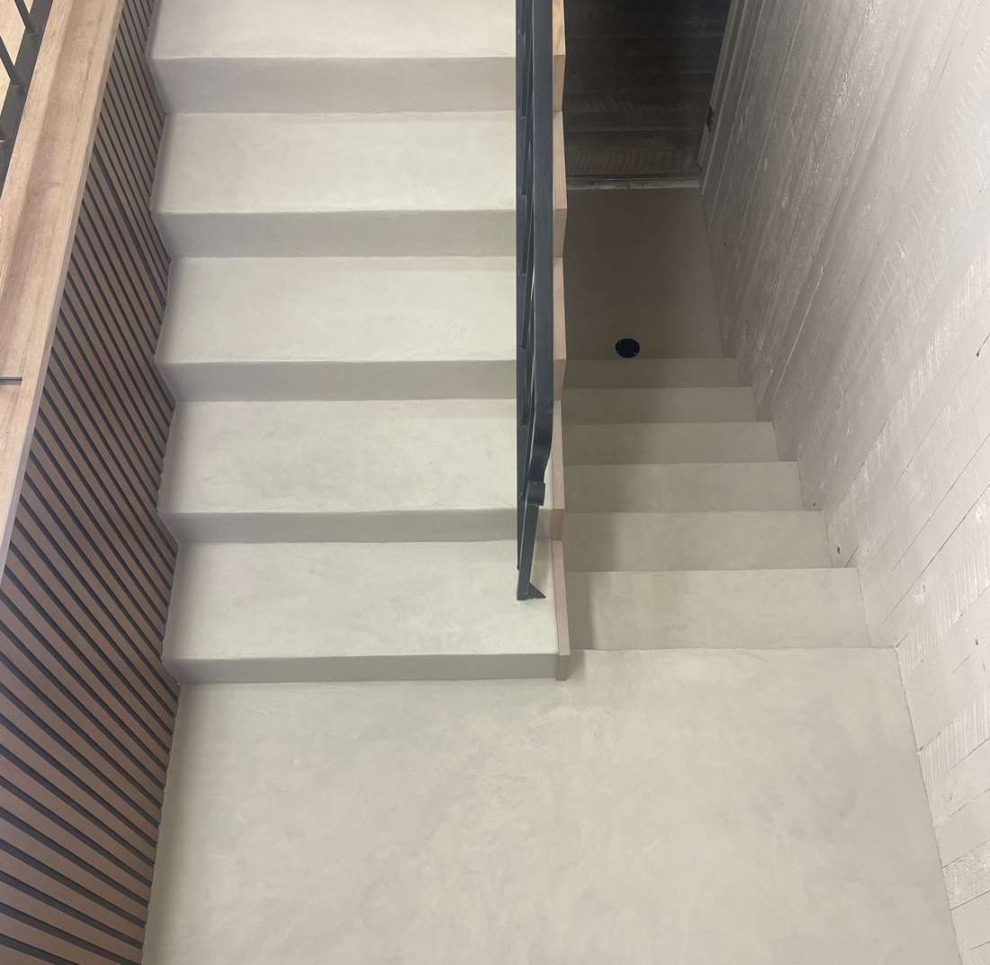Microcement Over Existing Tile, Concrete & More