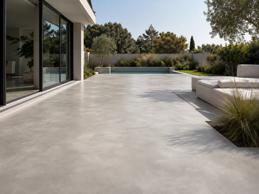 Microcement Patio