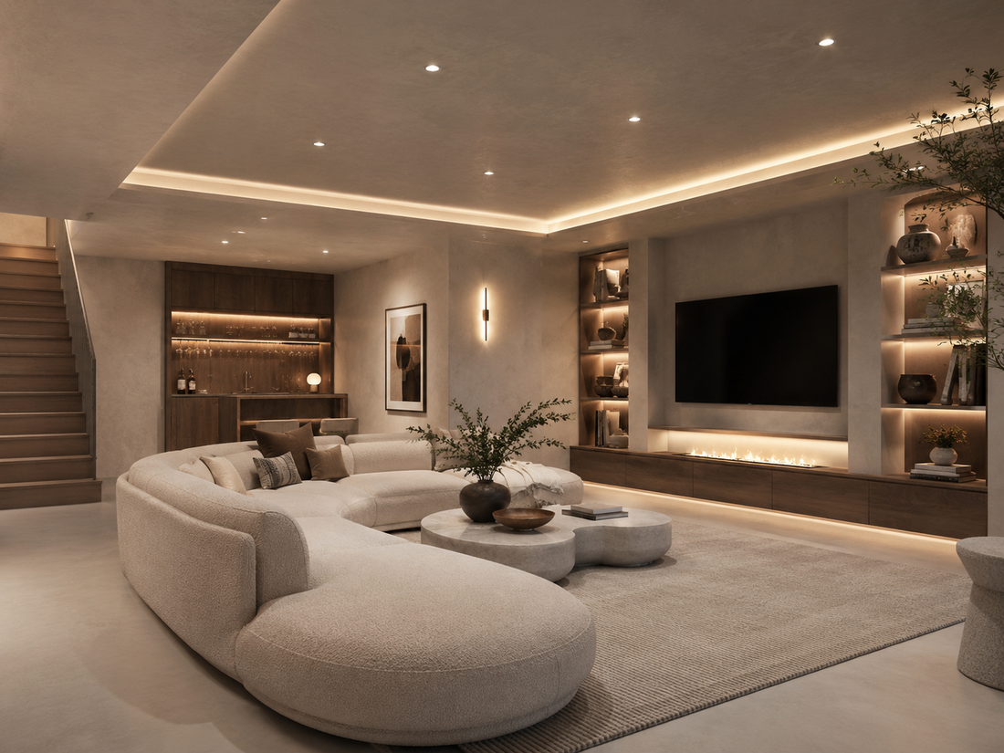 Microcement Basement