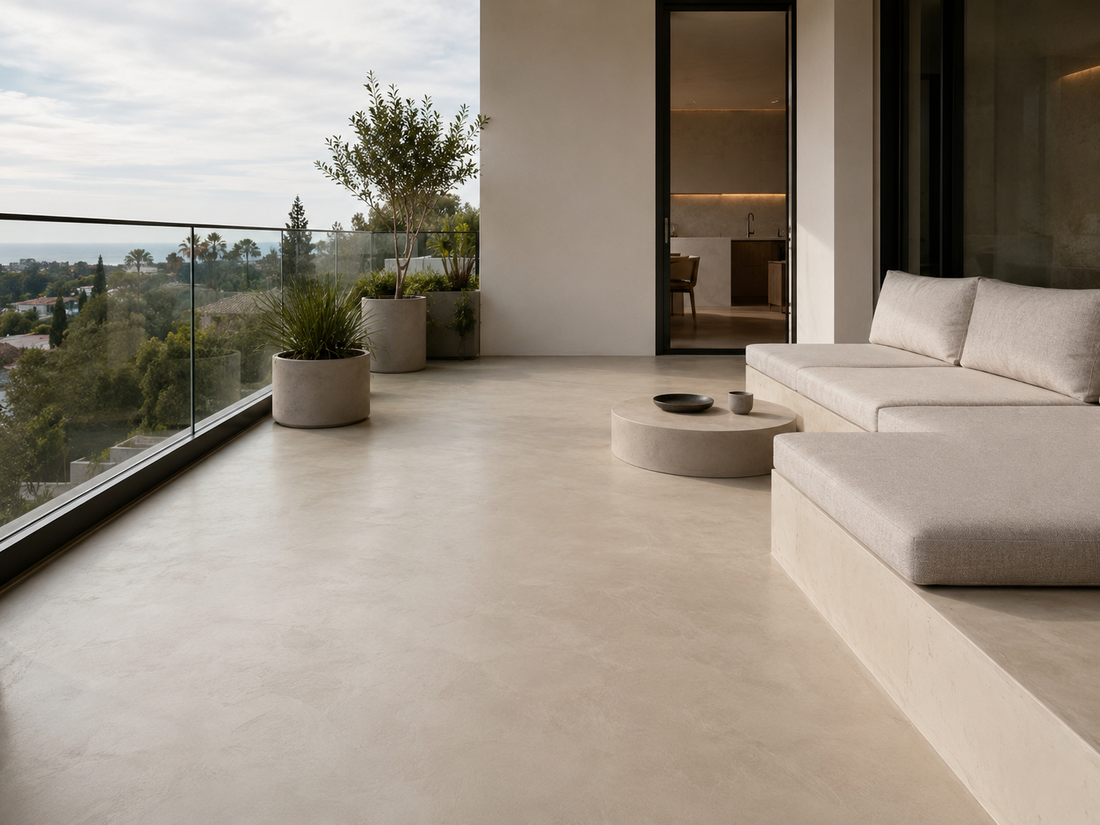 Microcement Balcony