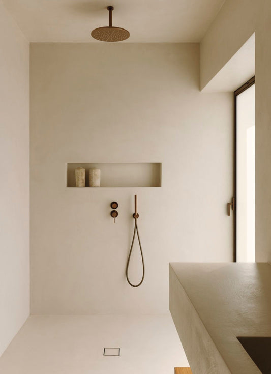 Microcement Shower