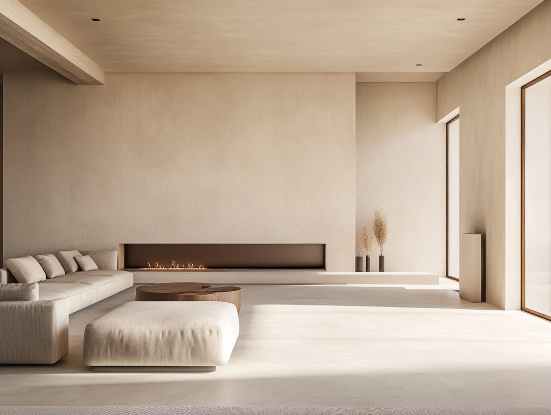 Microcement Living Room