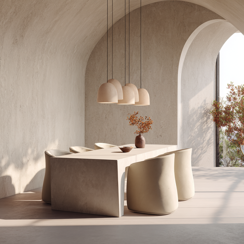 Microcement Table