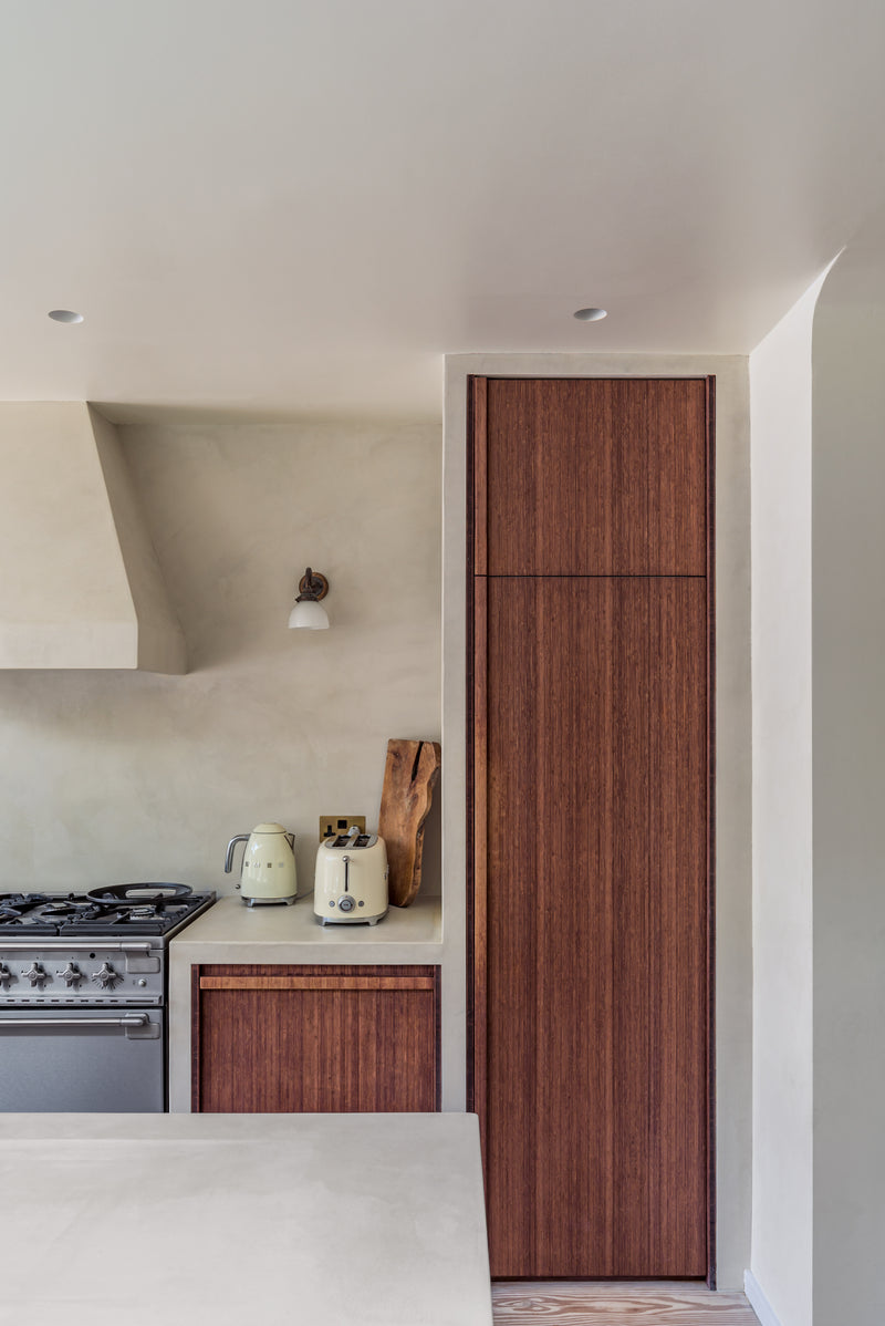 Microcement Backsplash