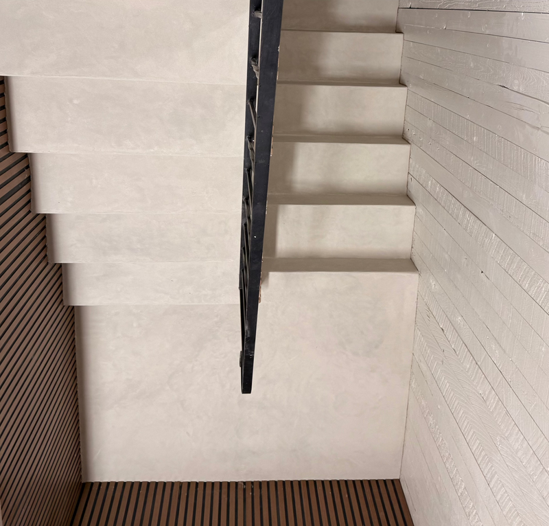 Microcement Stairs