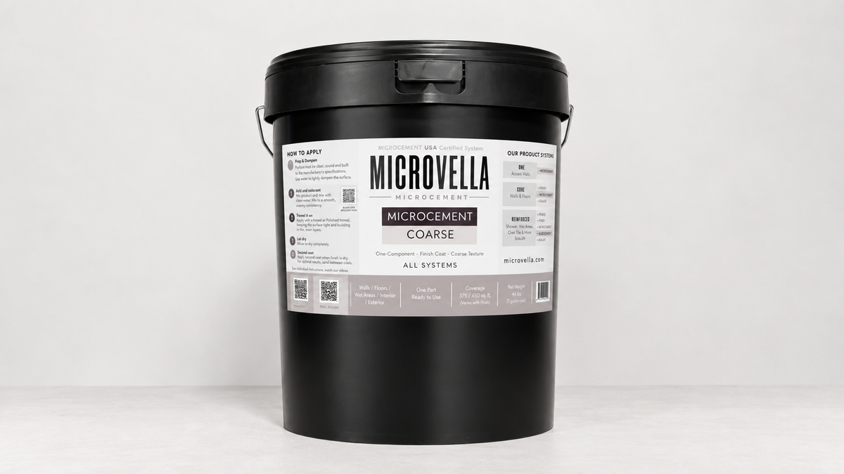 Microvella Microcement Coarse