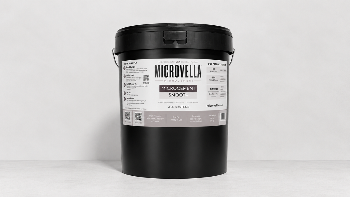 Microvella Microcement Smooth pail