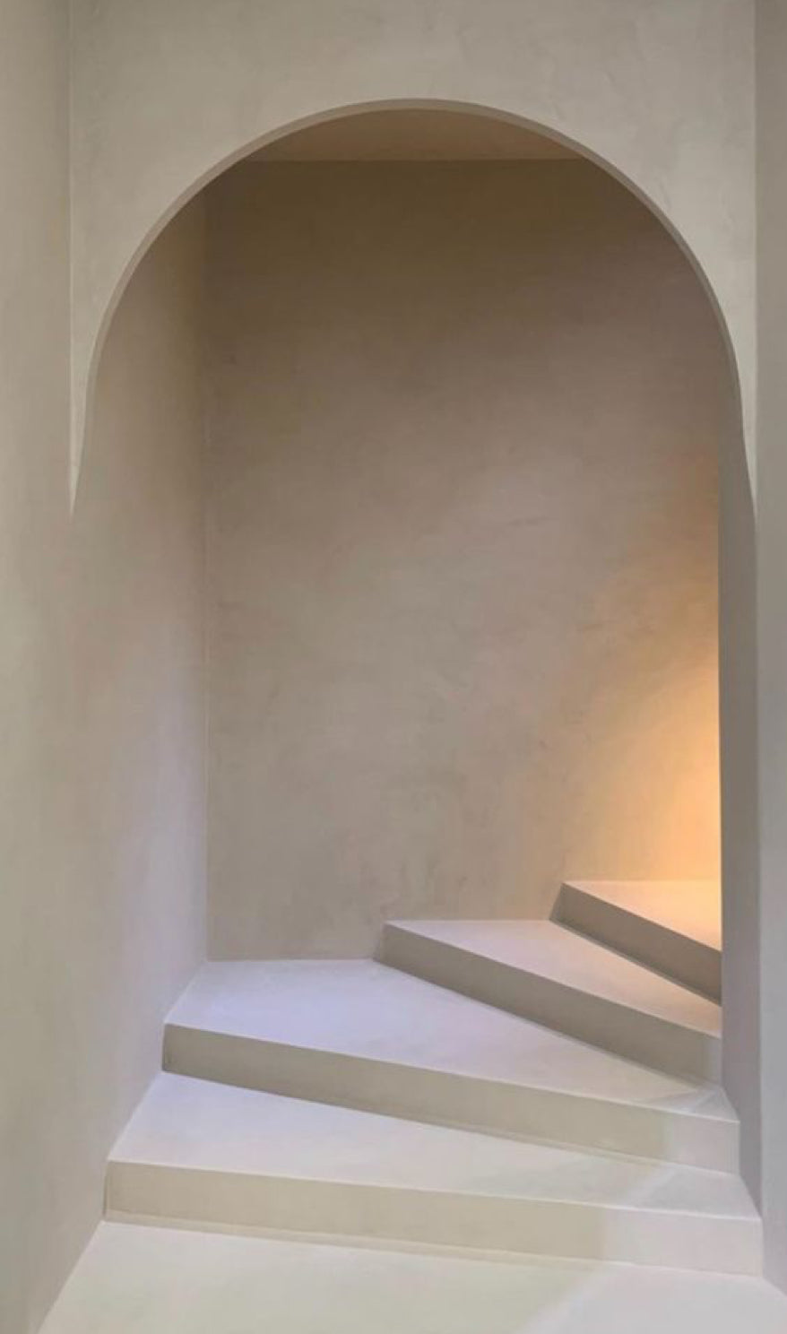 Microcement  Stairs and Walls