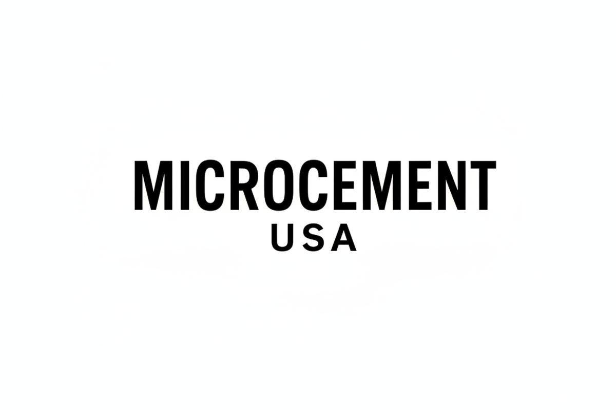 Microcement USA White Background Logo