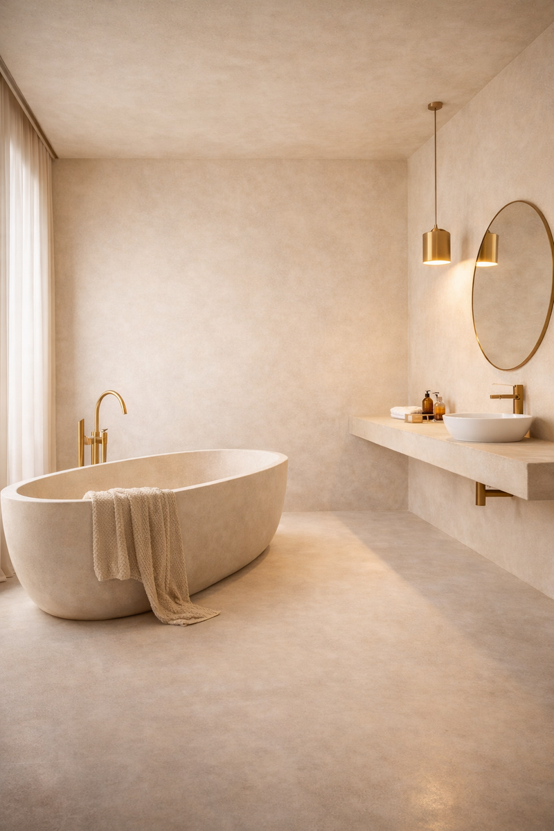 Microcement  Bathroom